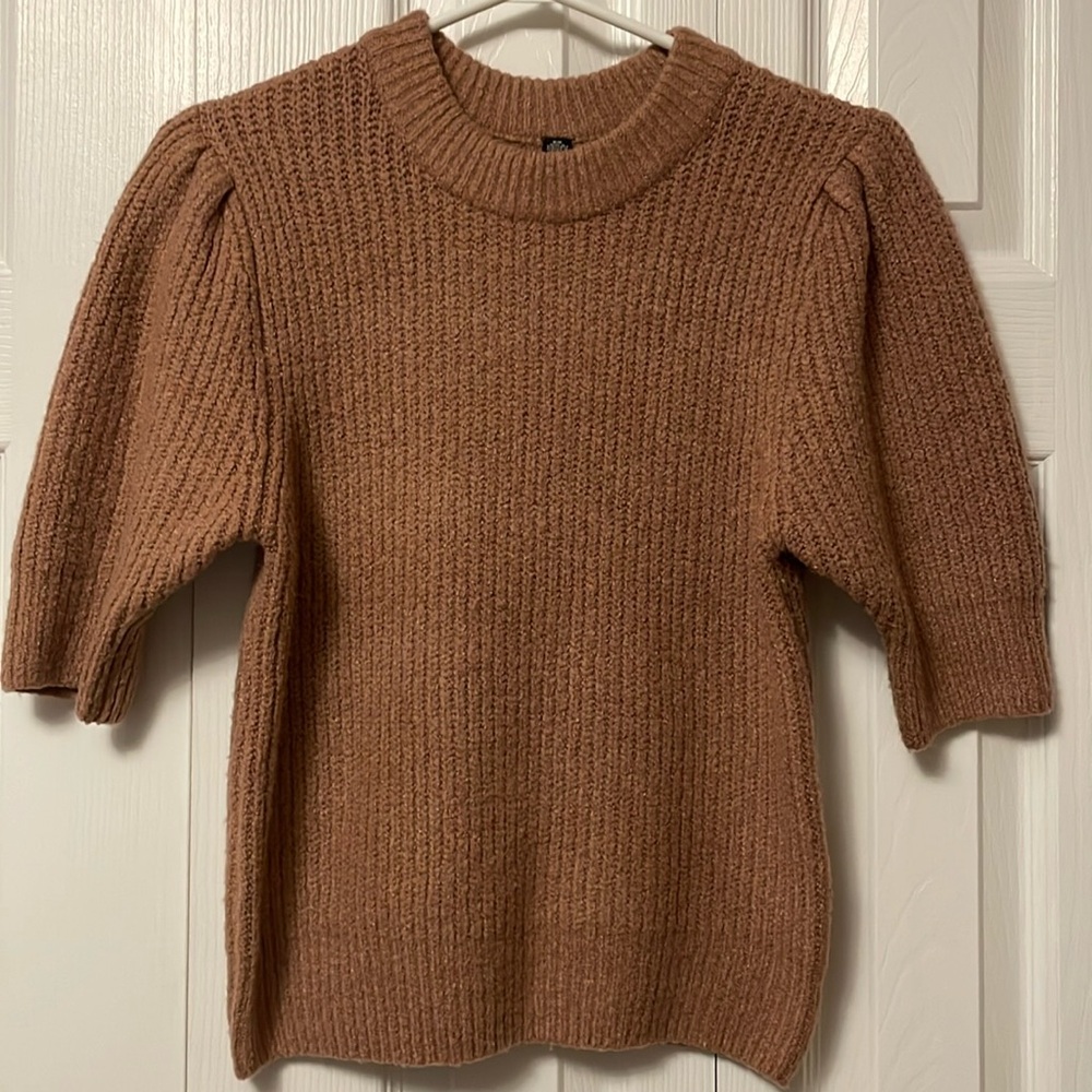 fashion cute blouse cropped
